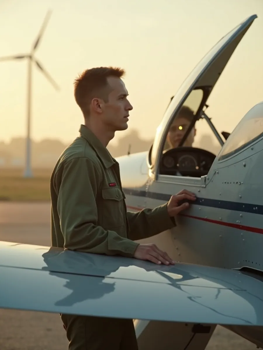 Flugschüler:in beim Lernen für die PPL-Theorie