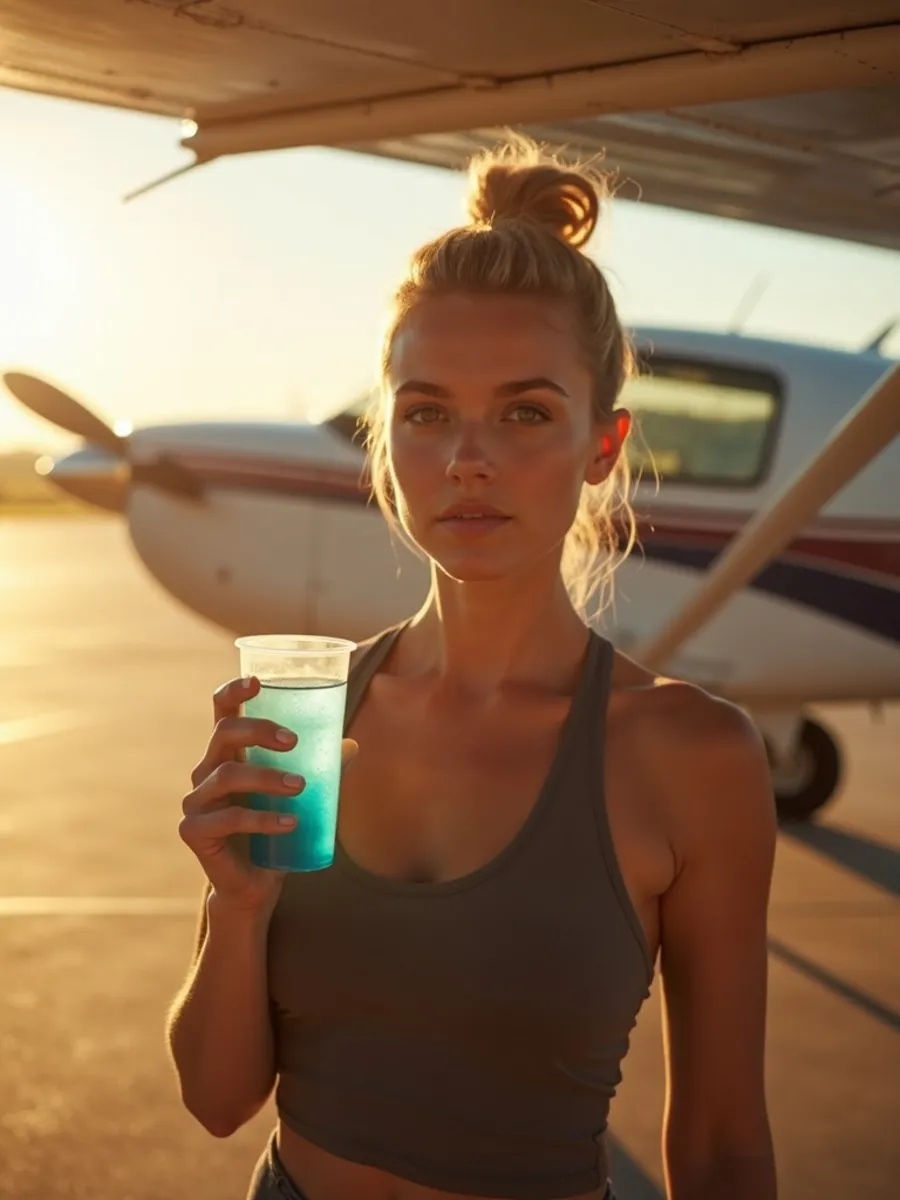 Flugschüler:in beim Lernen für die PPL-Theorie