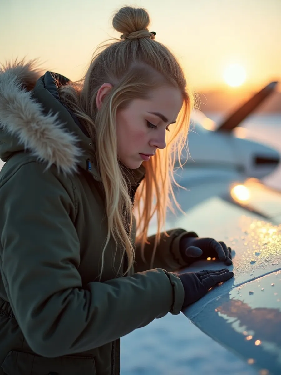 Flugschüler:in beim Lernen für die PPL-Theorie